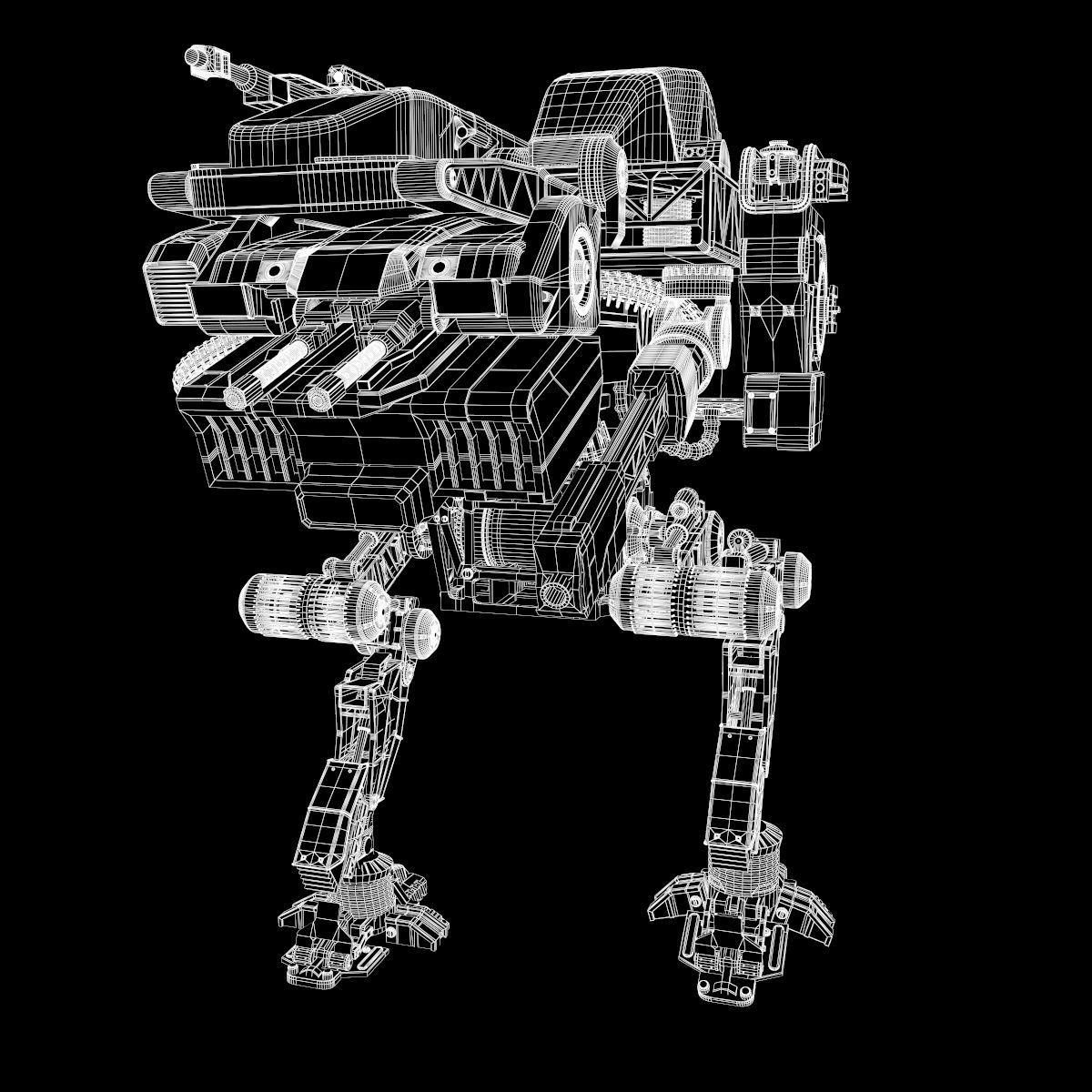 robot de mech 3D model_19