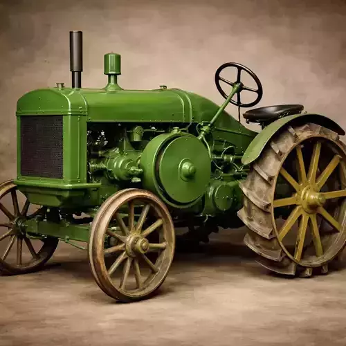 1920s Vintage Tractor Classic Agricultural Utility Vehicle