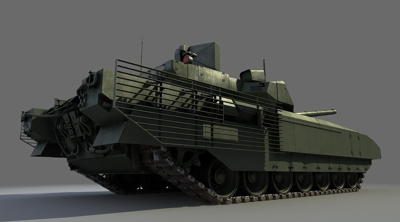 T-14 ARMATA 3D model_9
