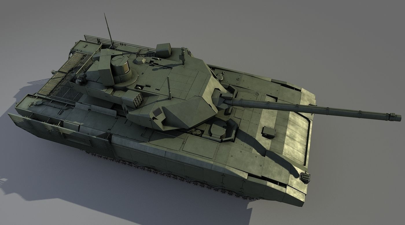 T-14 ARMATA 3D model_4