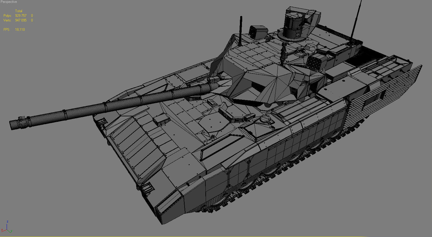 T-14 ARMATA 3D model_16