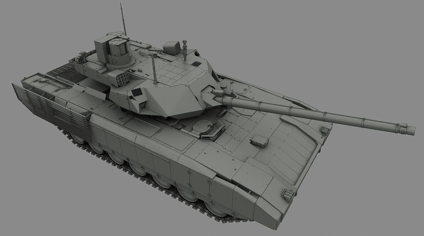 T-14 ARMATA 3D model_12