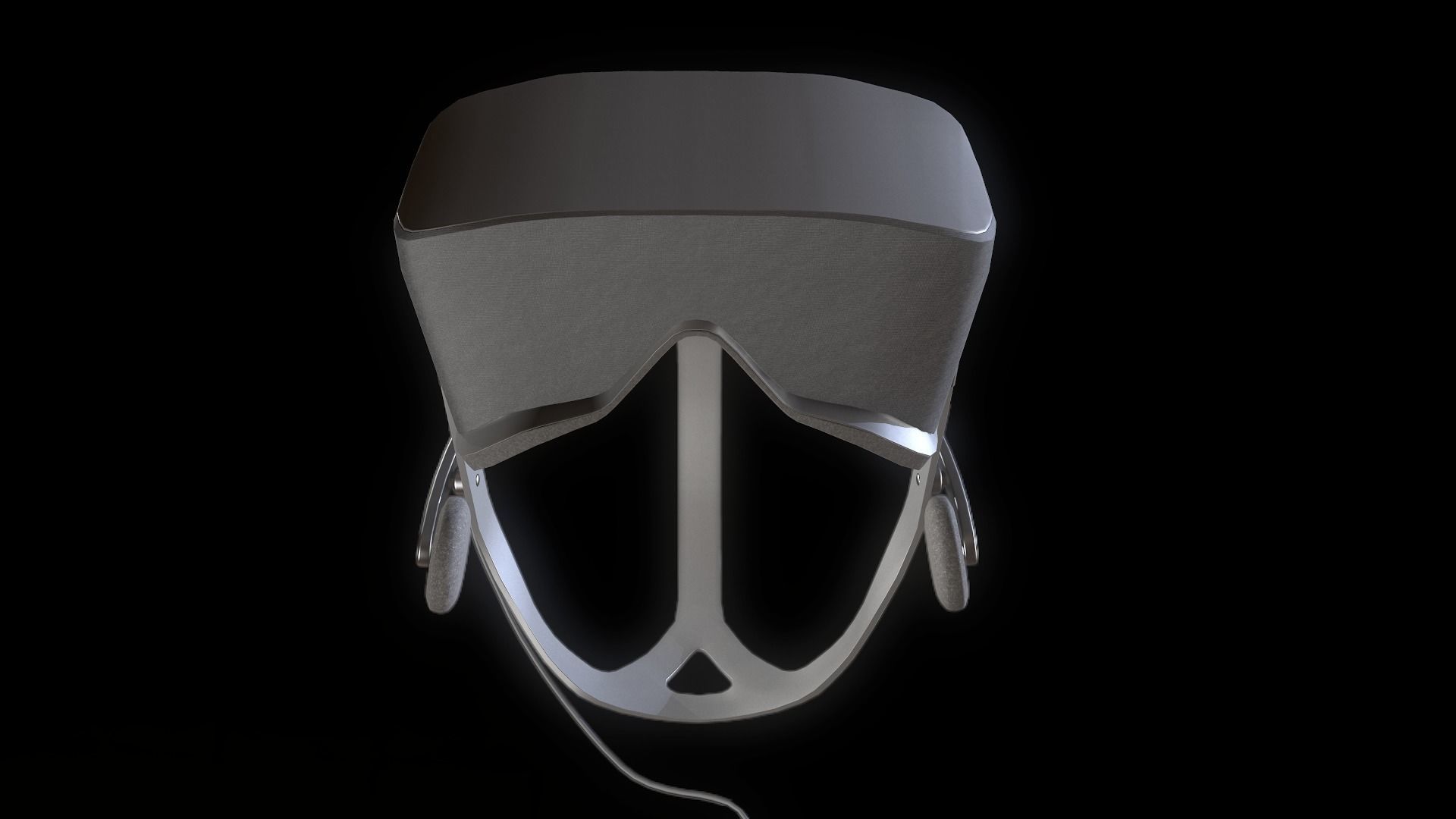 Oculus Rift Headset 3D model_6