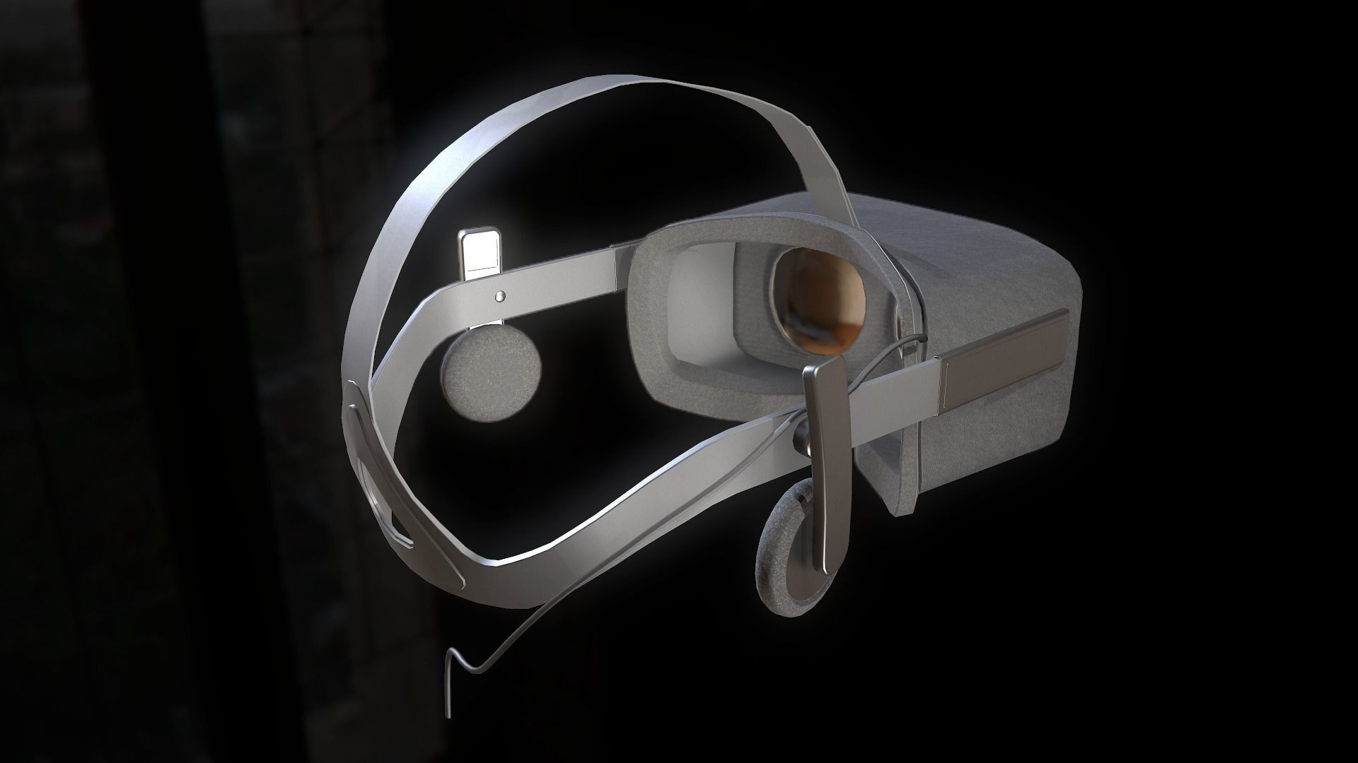 Oculus Rift Headset 3D model_11