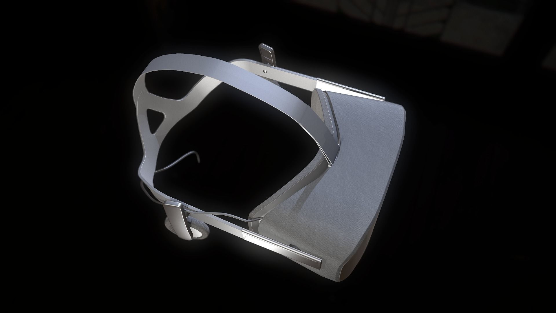 Oculus Rift Headset 3D model_8