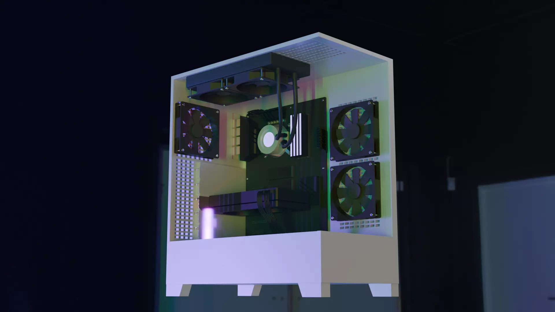 Gamer Computer PC Free 3D model