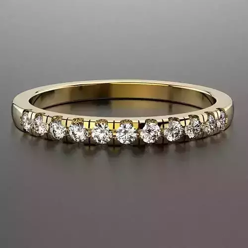 Eternity Micropave Set  Ring