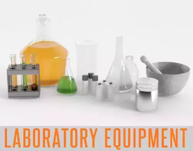 Laboratory Equipment Chemical Science Medical Items 