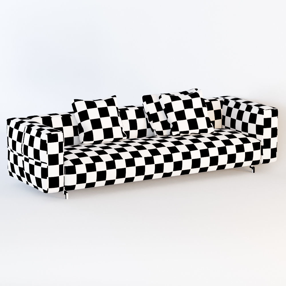 Sofa Cortina 3D model_7