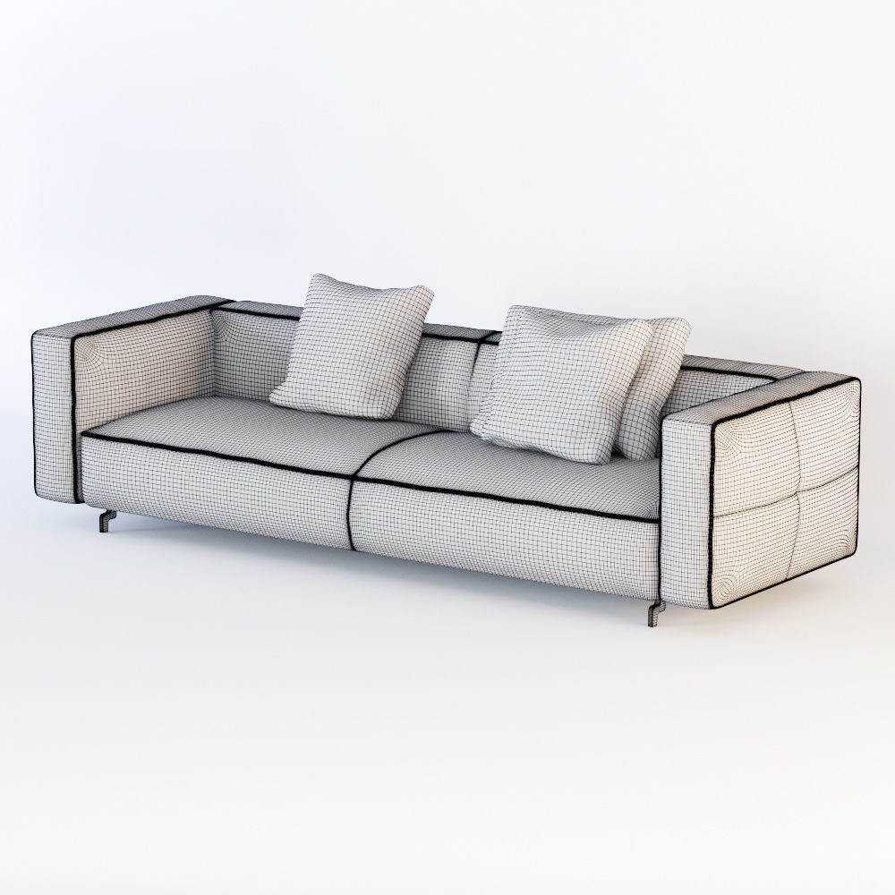 Sofa Cortina 3D model_6