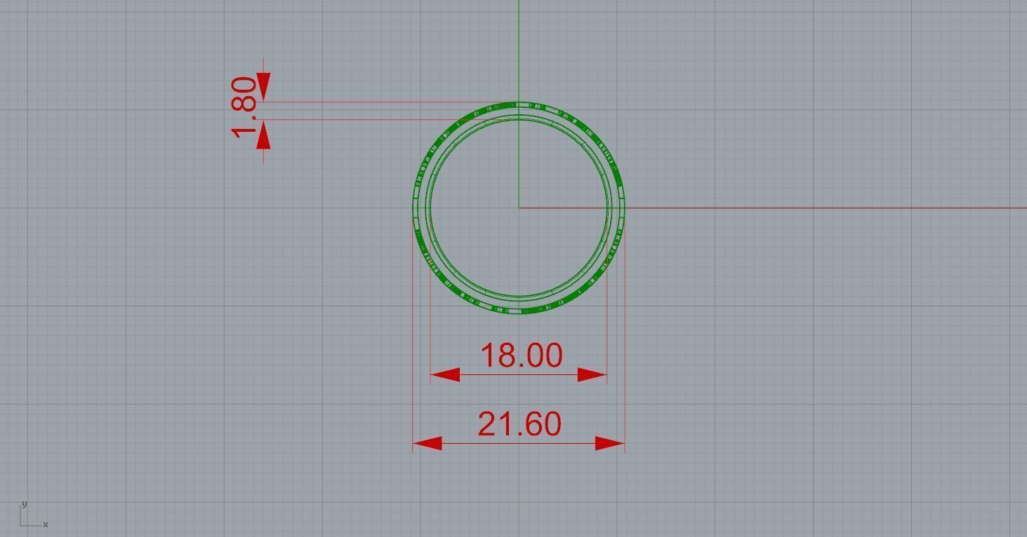 Keep and Save Russian  Ring 3D print model_3