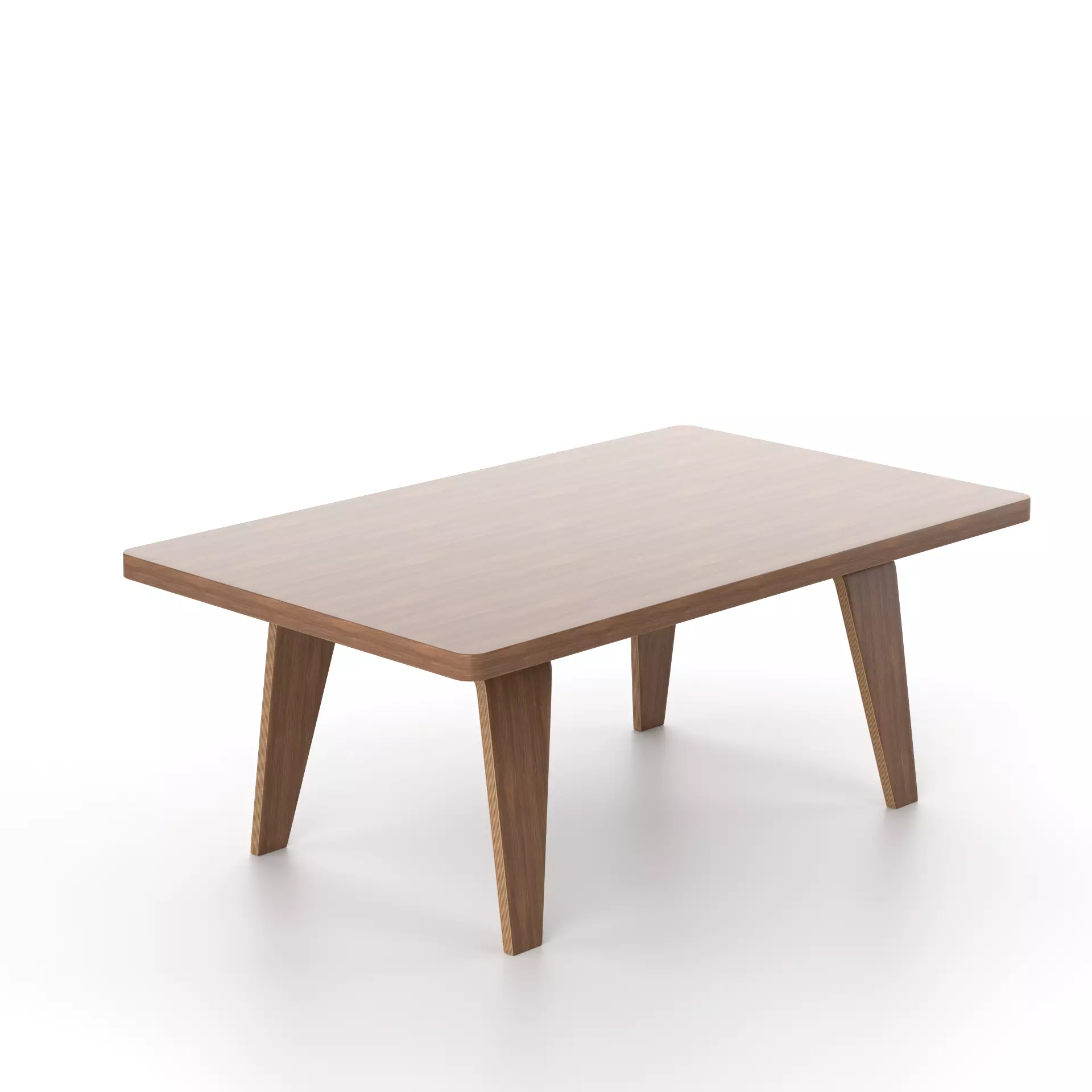 Eames Rectangular Coffee Table 3D model