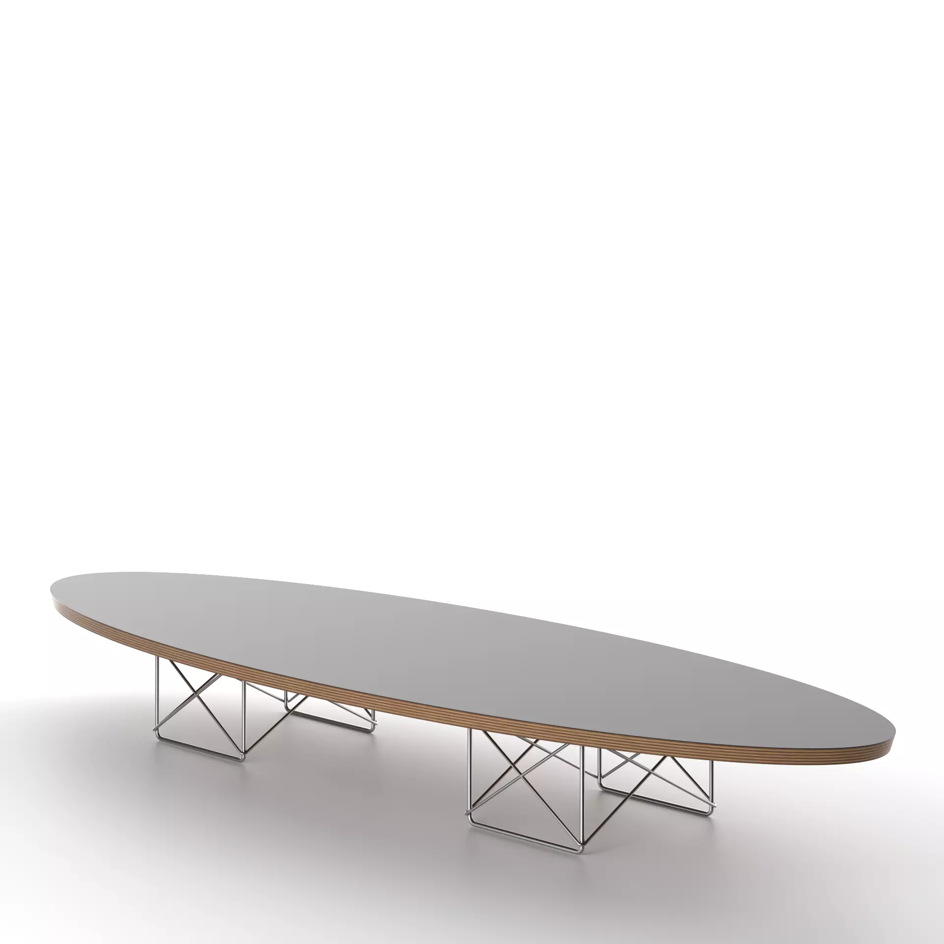 Eames Eliptical Table 3D model