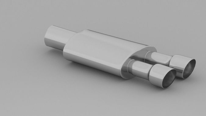 Exhaust Car 3D model