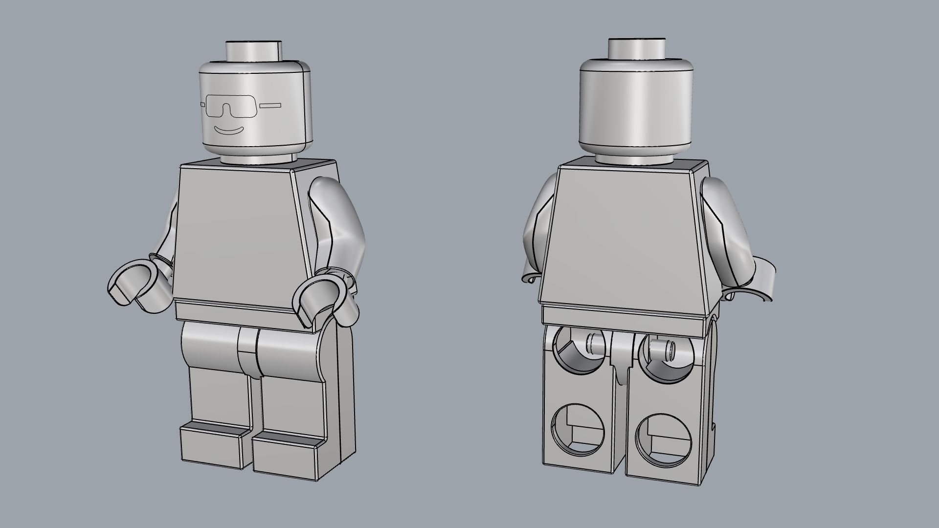 LEGO Figure 3D model_5