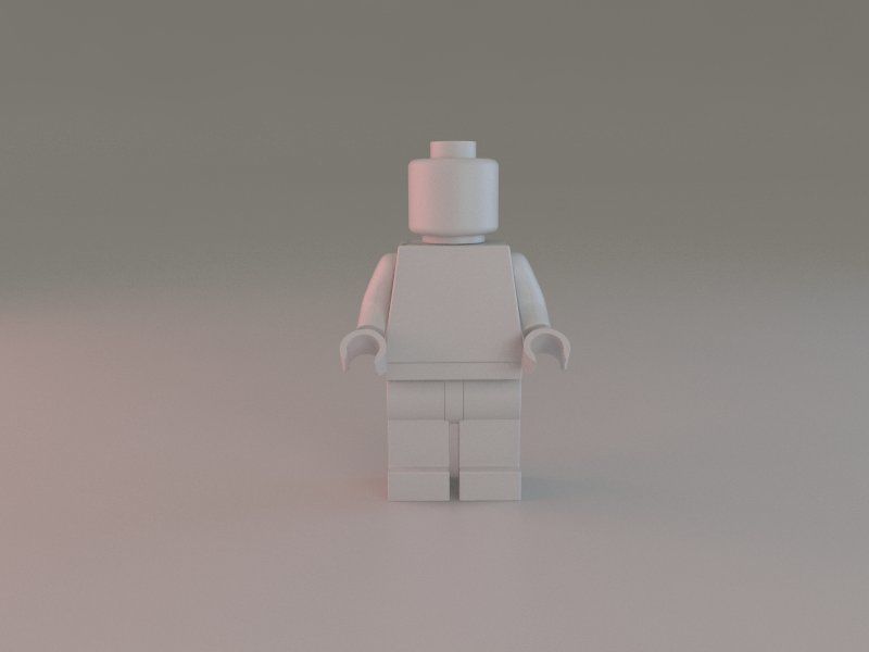 LEGO Figure 3D model_2