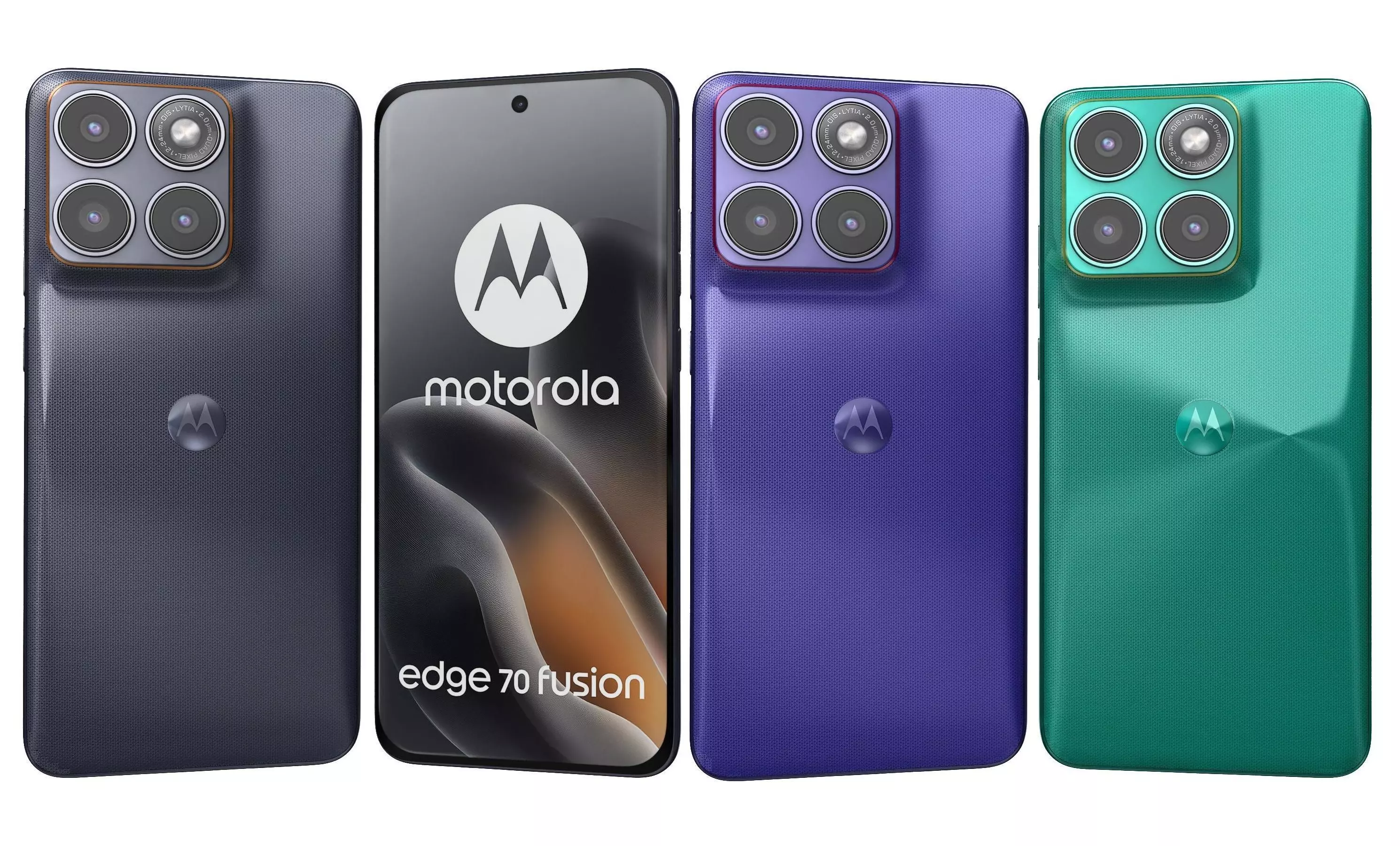 Motorola Edge 70 Fusion All Colors 3D model