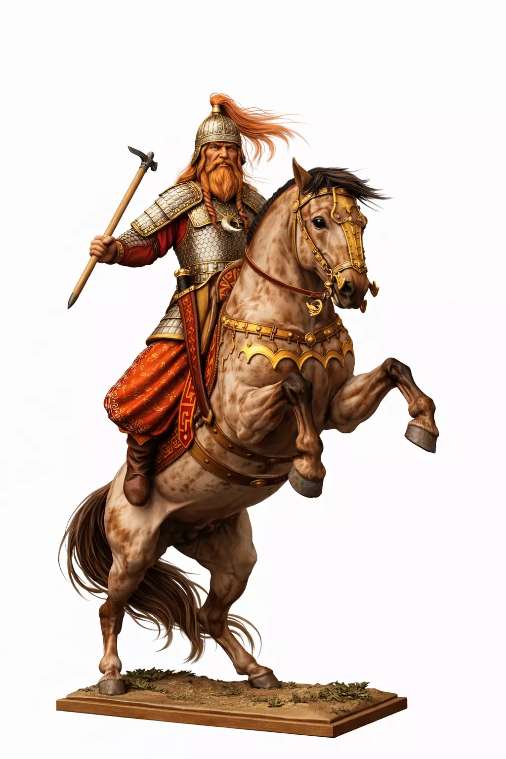 Scythian Warrior STL 3D print model