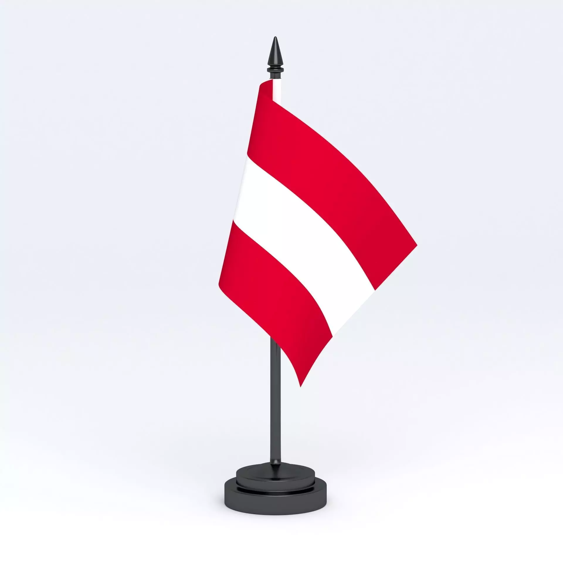 Table Flag Austria 3D model