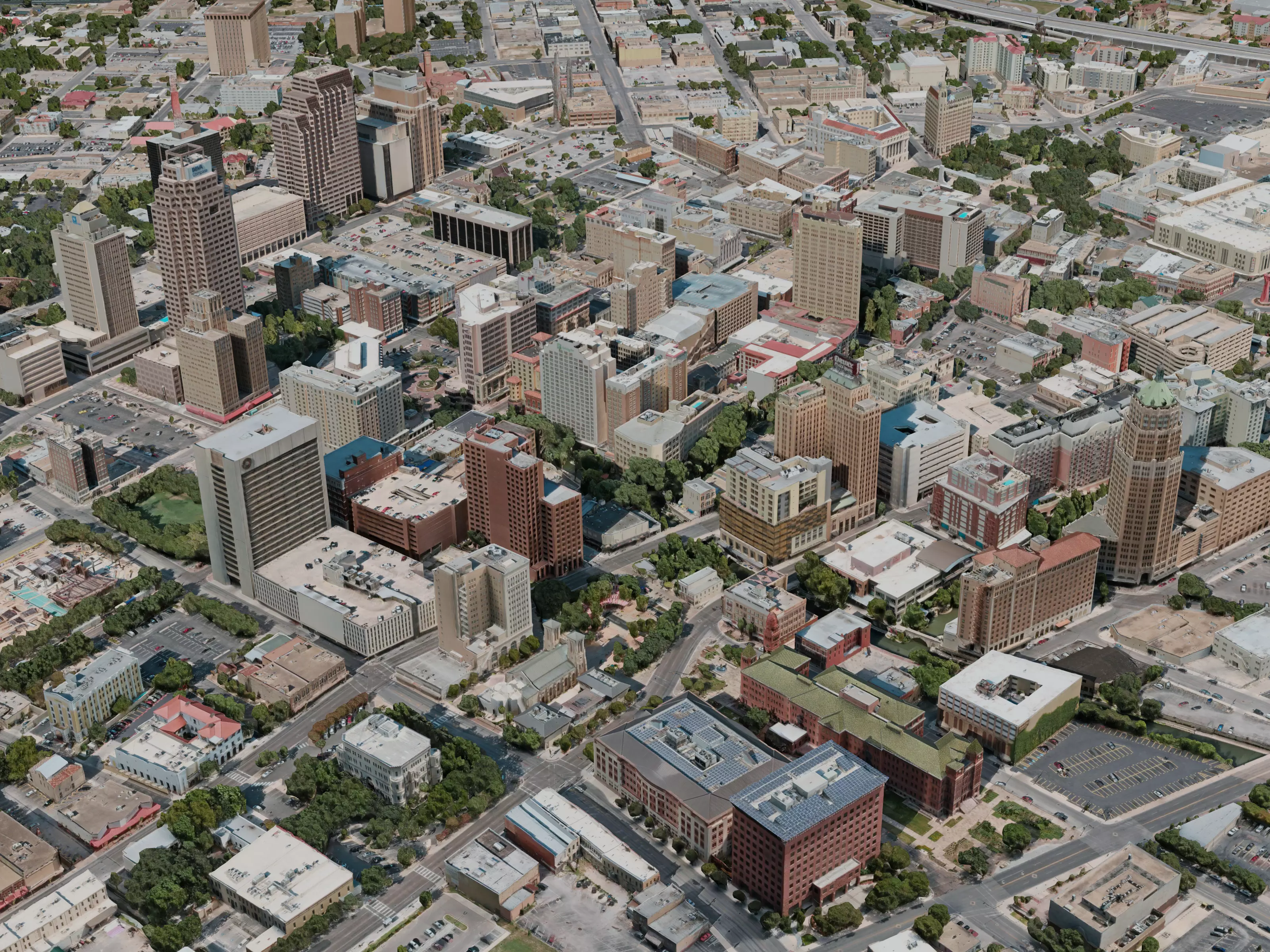 San Antonio City 3D model