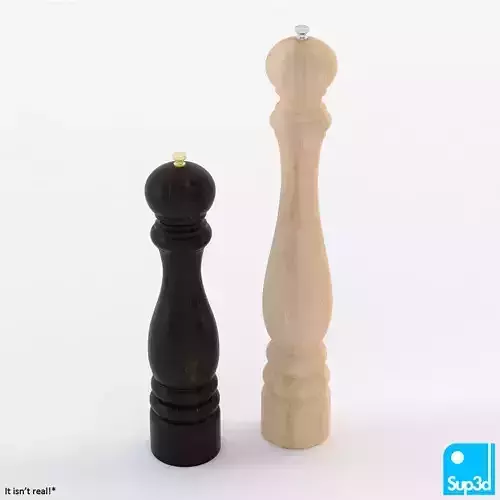 Pepper and Salt Grinder 3D model