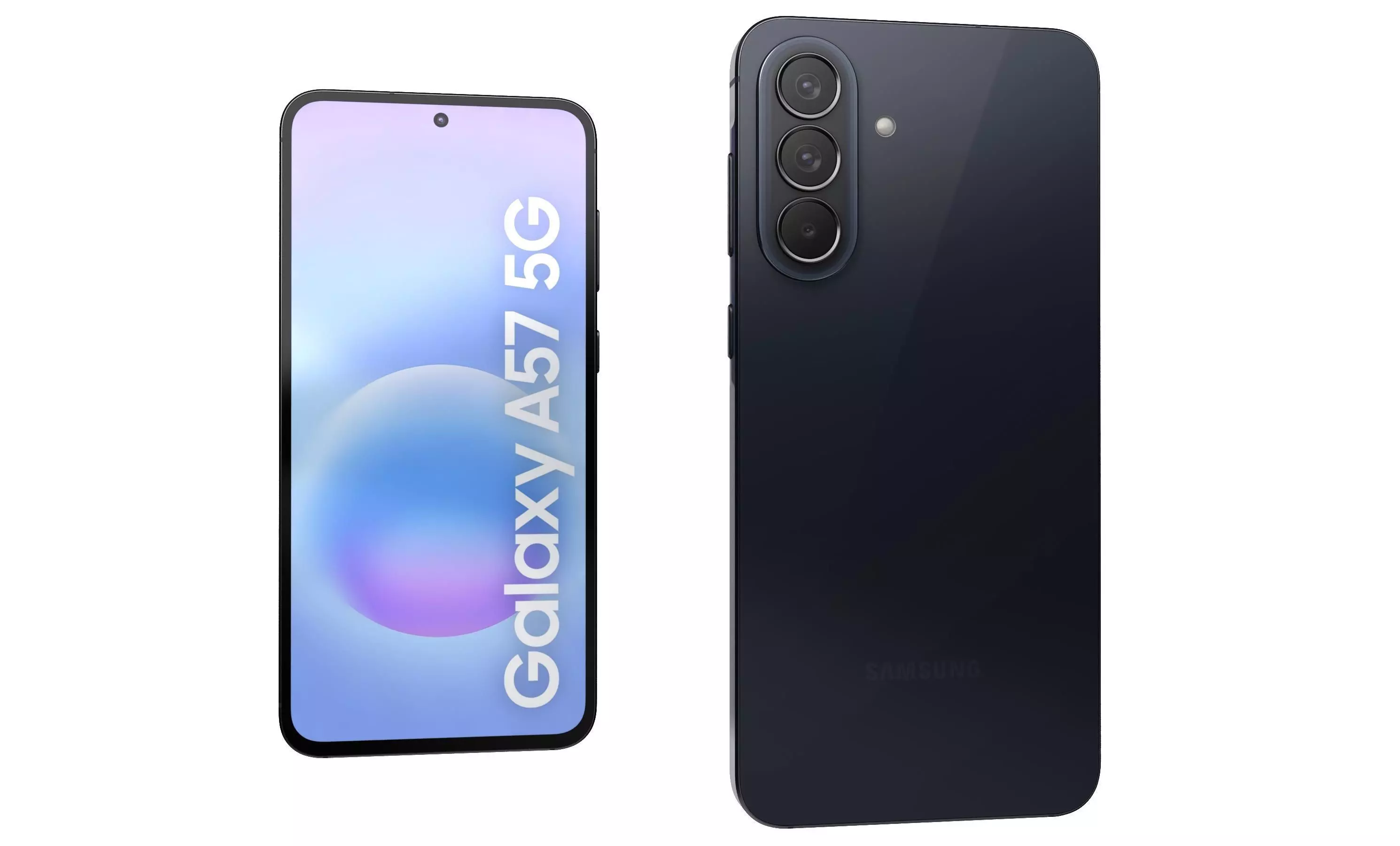 Samsung Galaxy A57 5G Dark Blue 3D model