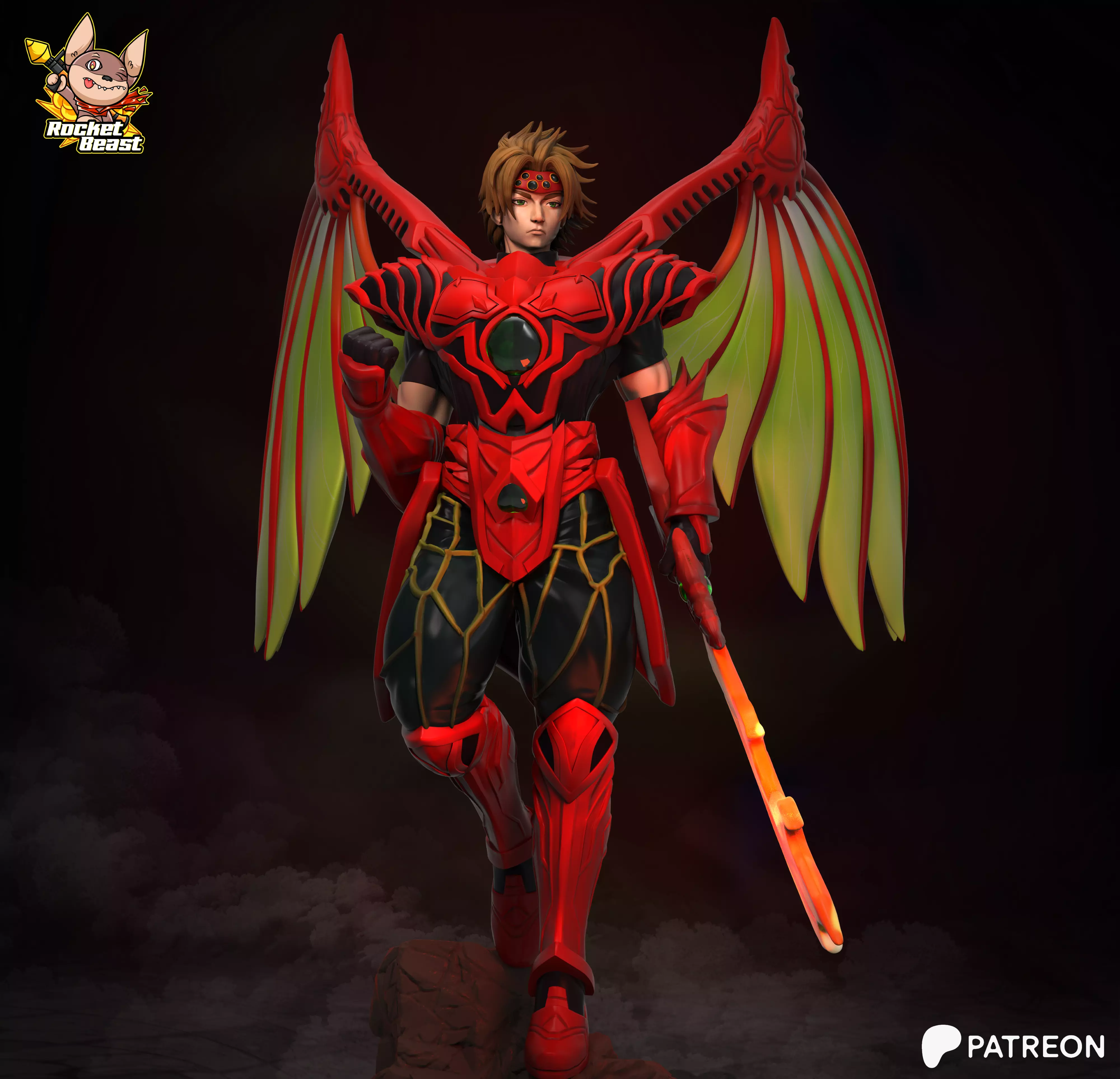 Dart Dragoon Armor - The Legend of Dragoon 3D print model