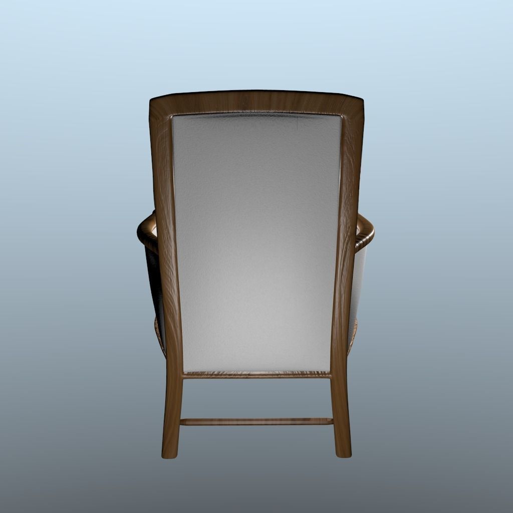 Bordeaux Chair  3D model_7