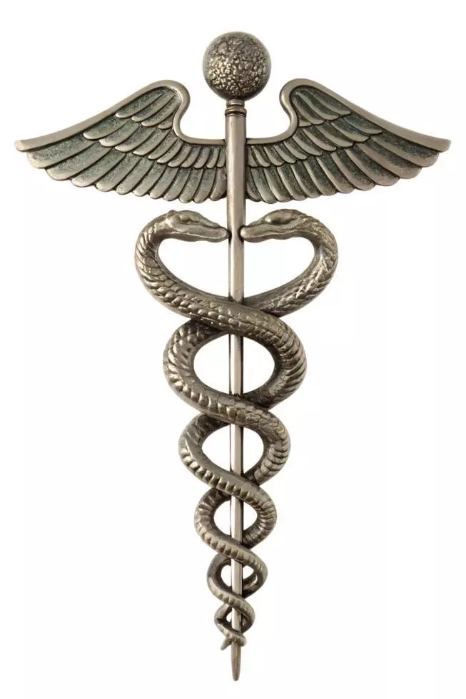 Caduceus 3d stl print model 3D print model