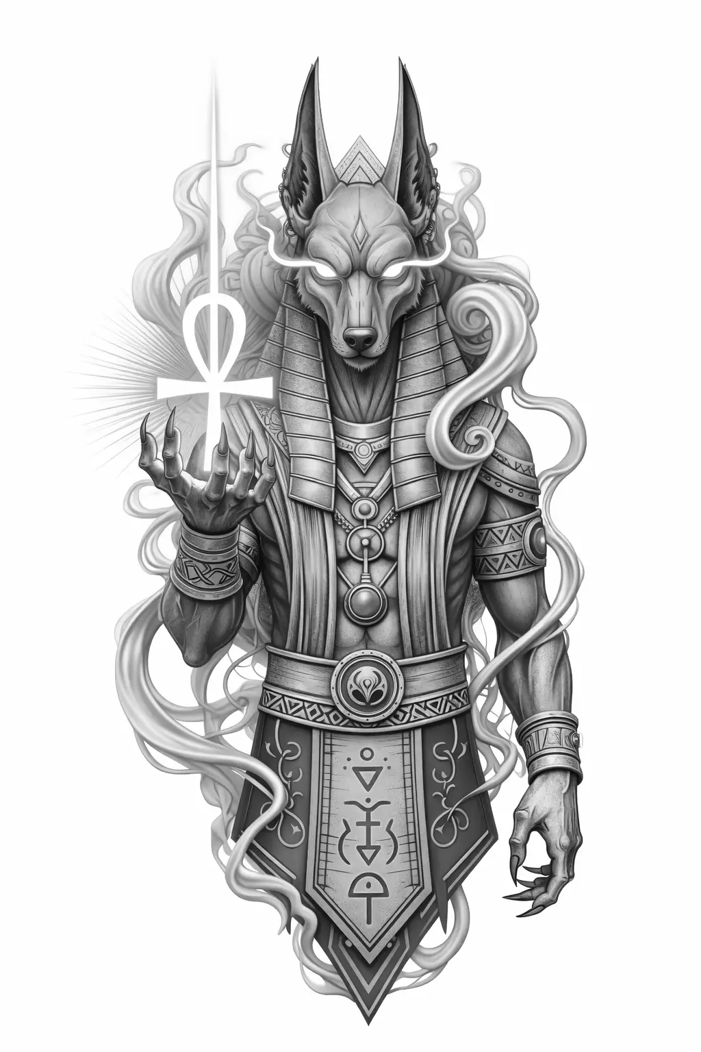 Egyptian Mythology Art STL 3d Print Model 3D print model