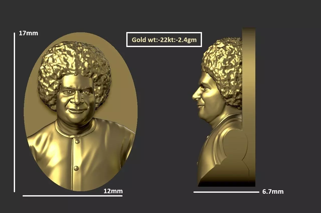 guru ji stiya sai stl 3D print model