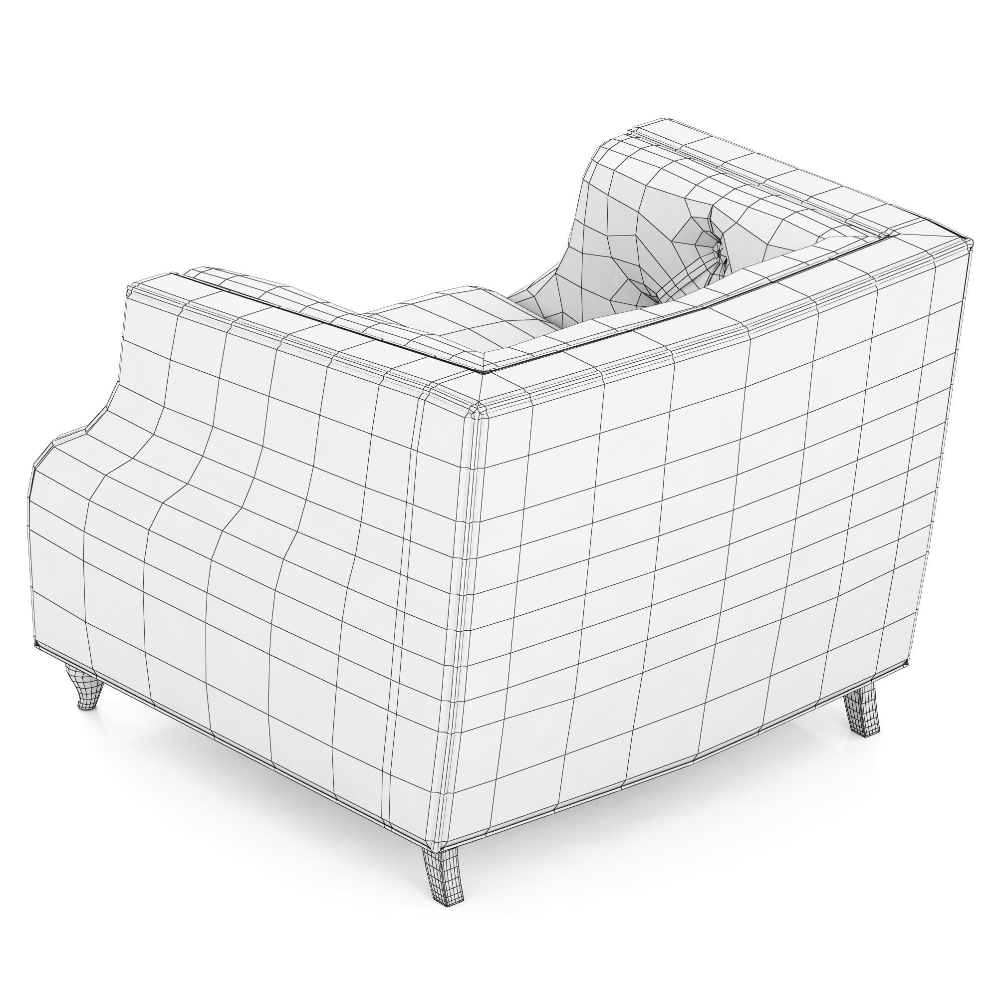 Caracole Balancing Act Chair 3D model_10
