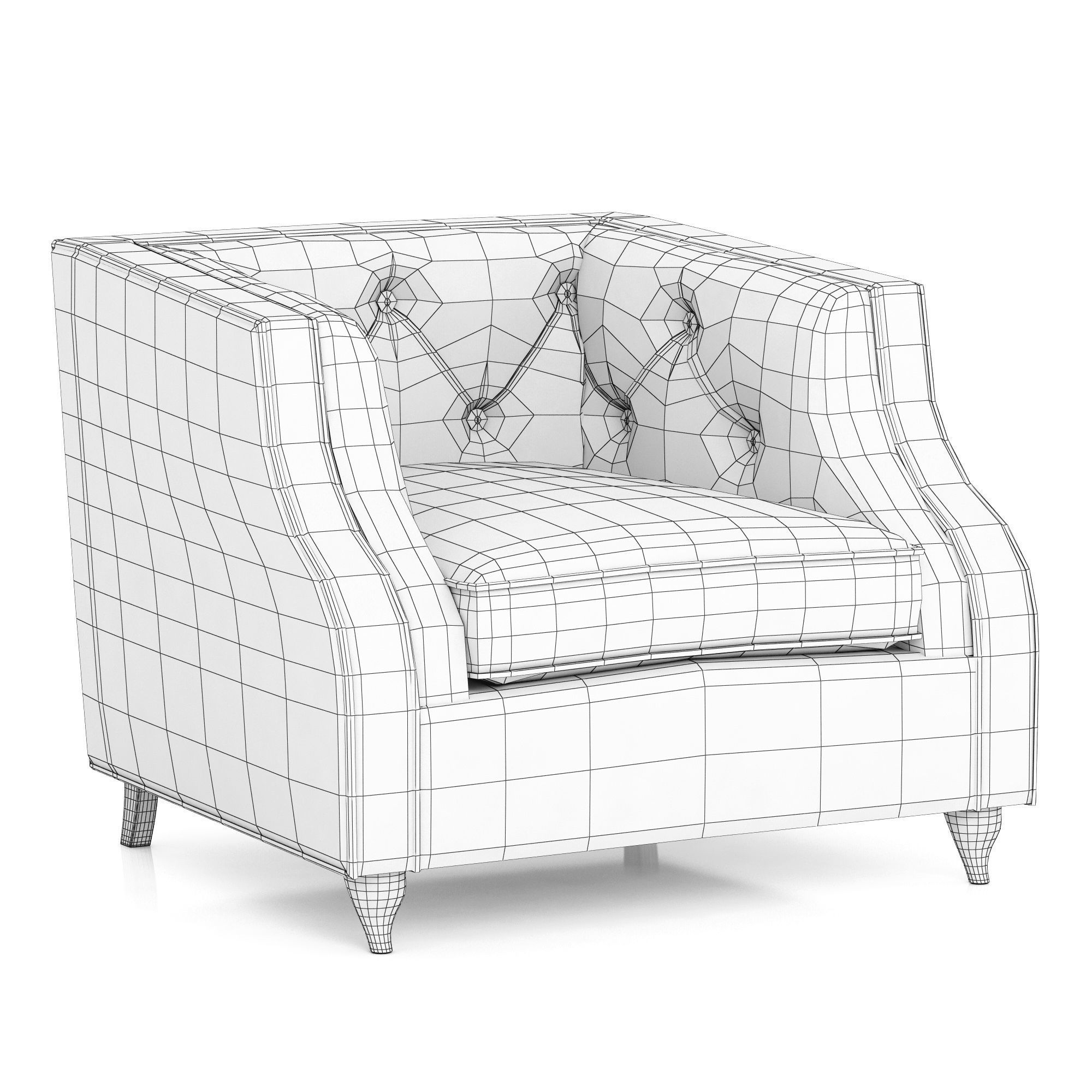 Caracole Balancing Act Chair 3D model_8