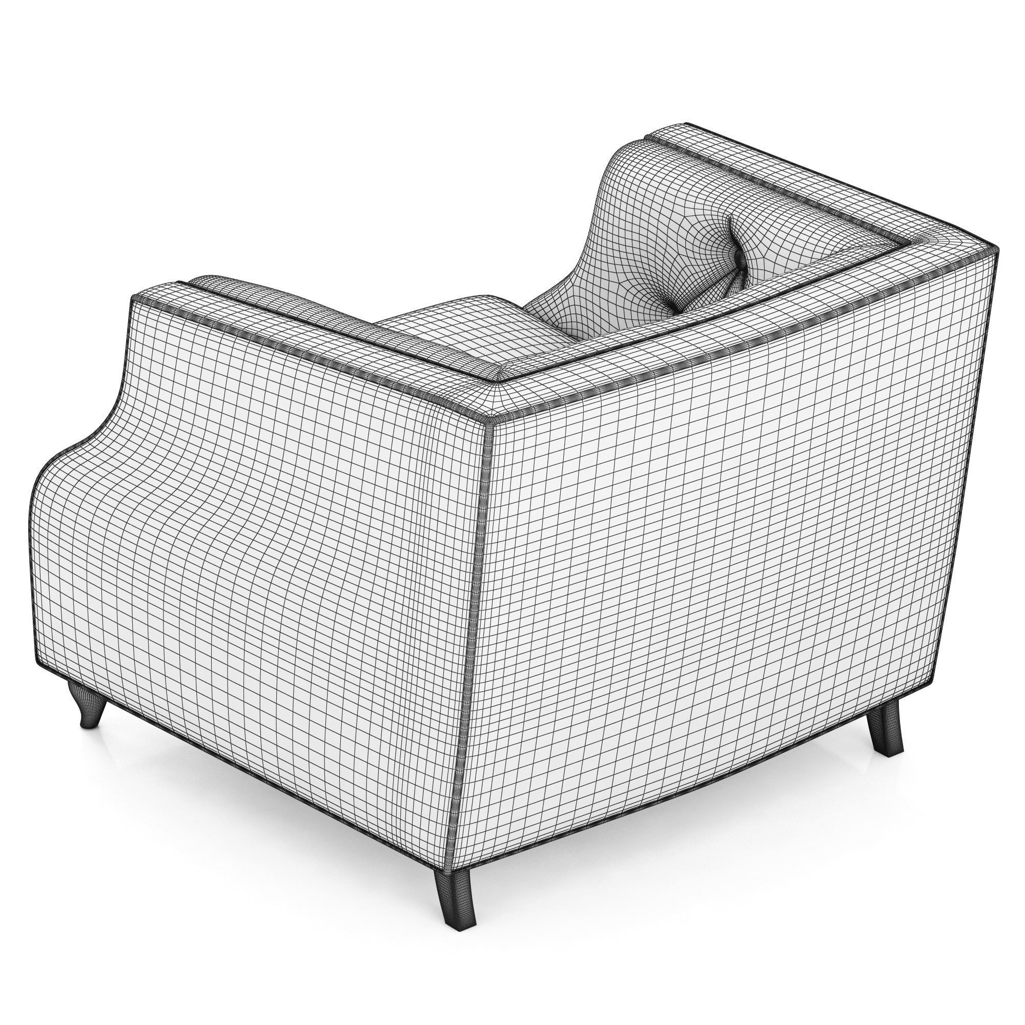 Caracole Balancing Act Chair 3D model_9