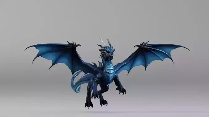 S00051 Blue Dragon