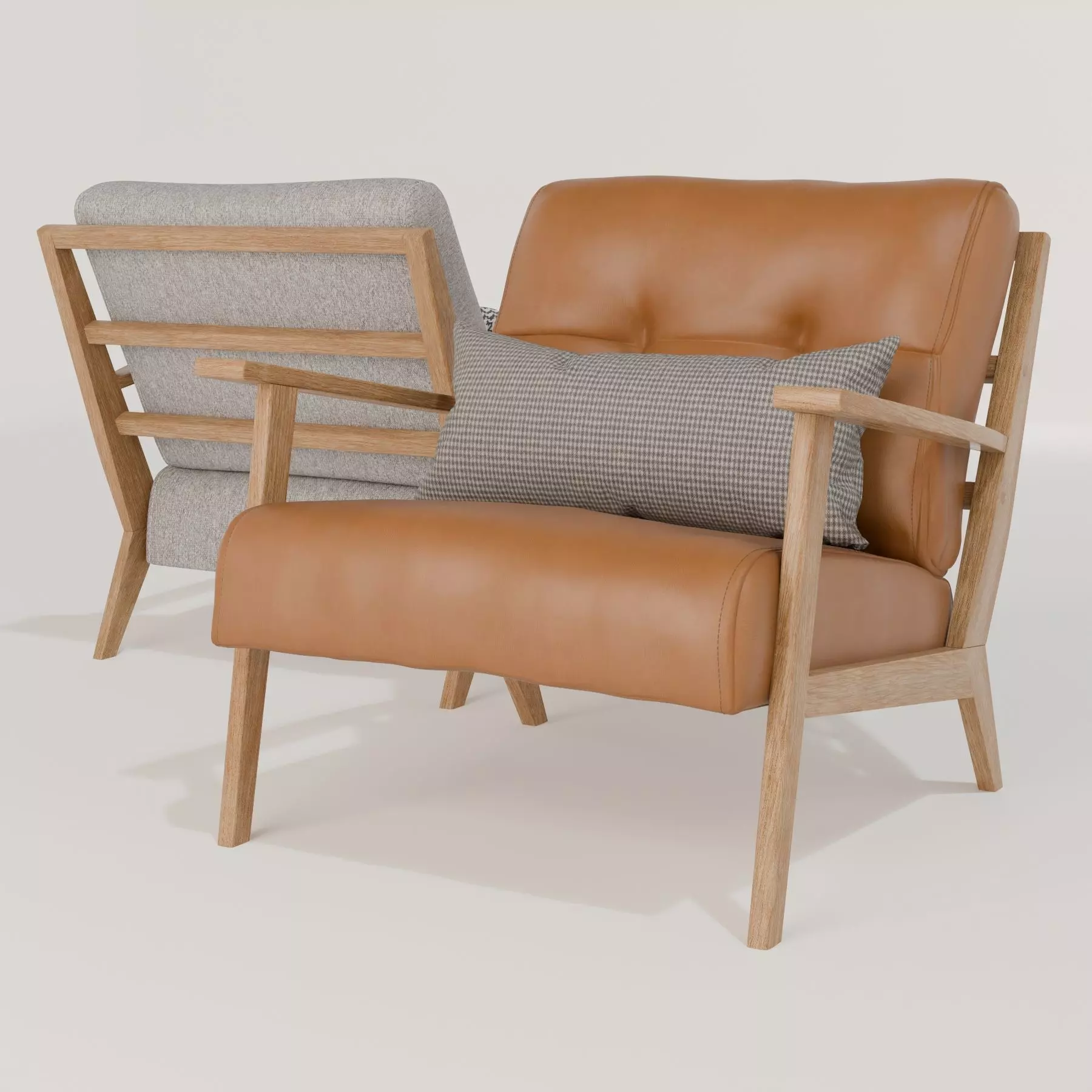 Armchair Timon Free 3D model