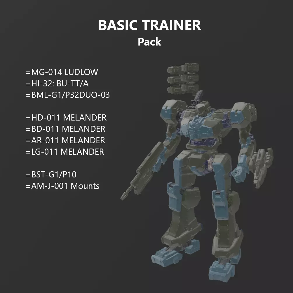 51-005 AL BASIC TRAINER Model Kit 30 MM Armored Core 6 3D print model