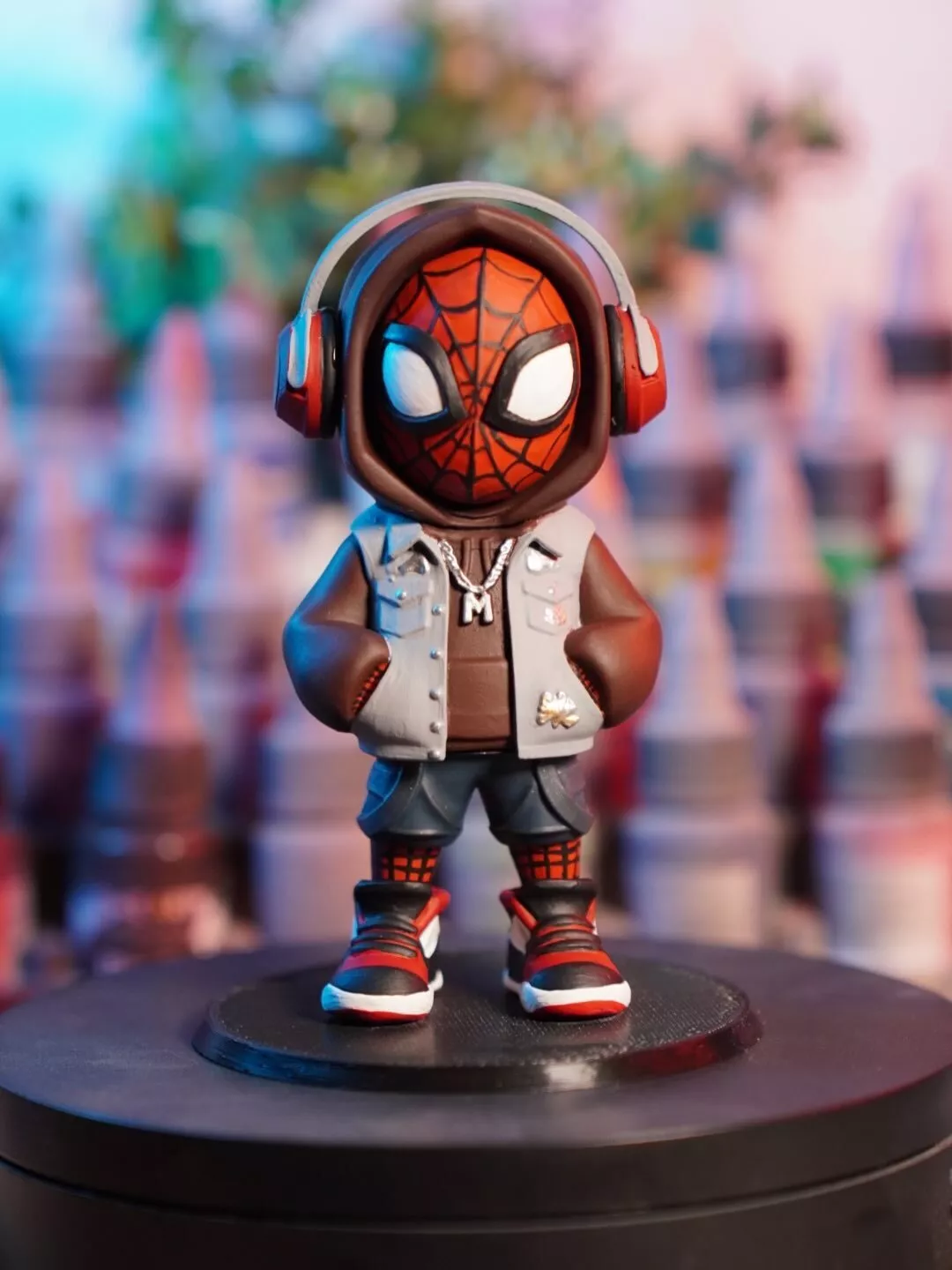 Spider-manUrban Vibes STL 3MF High-Detail 3D Print Model Fan Art 3D print model