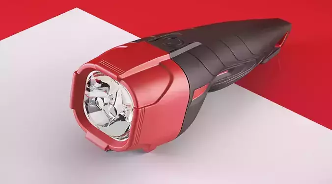 FlashLight 3D model