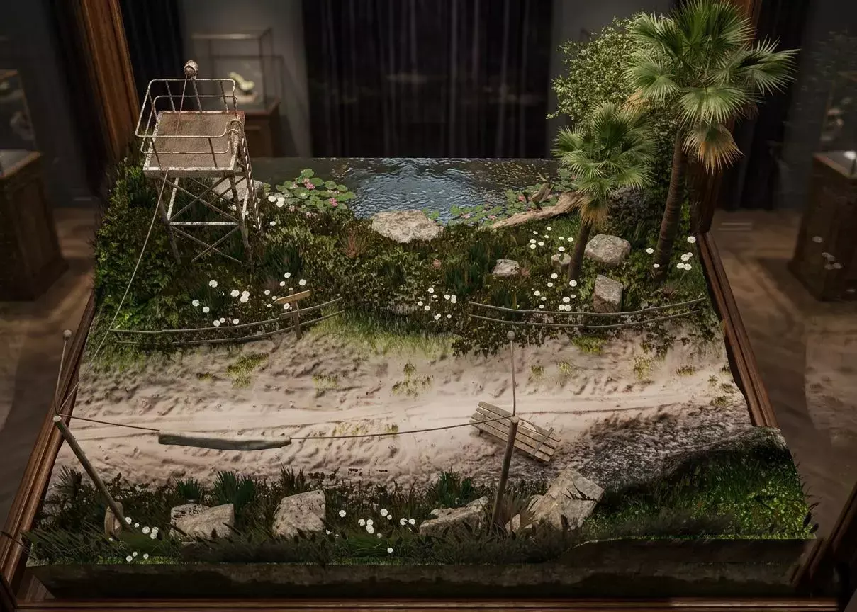 Forest Watchtower Terrain 3D model