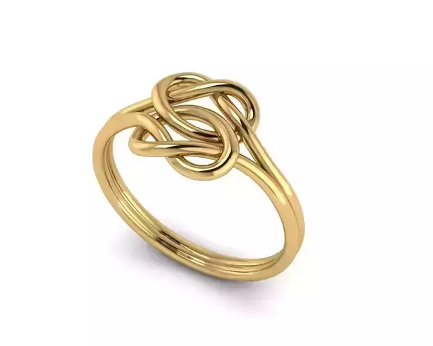 Plain Knit Ring woman code01