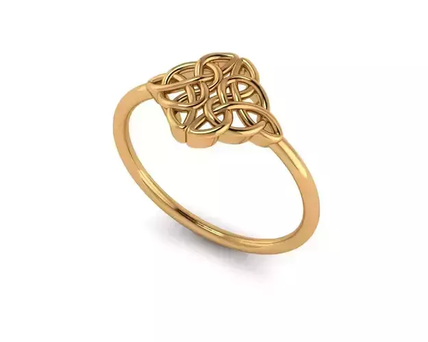 Plain Knit Ring woman code02