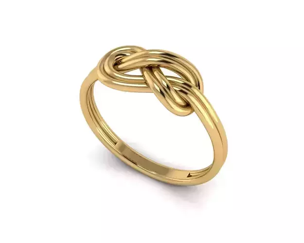 Plain Knit Ring woman code06