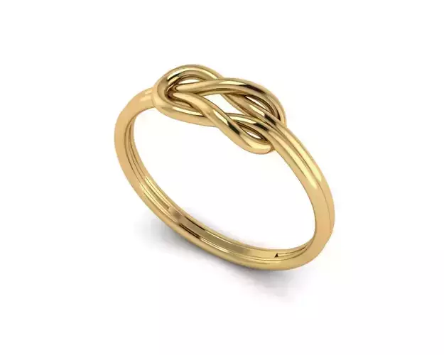 Plain Knit Ring woman code10