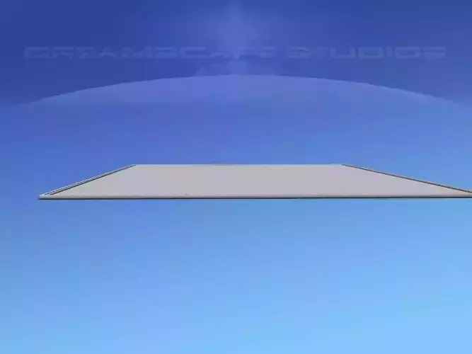 A2N Air Cargo Strap Pallet Low-poly 3D model