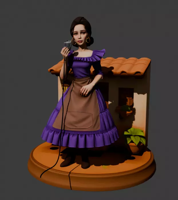 Mama Imelda - Living Version 3D print model