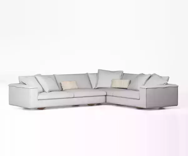 Sunny L sofa by Jardan 3D model
