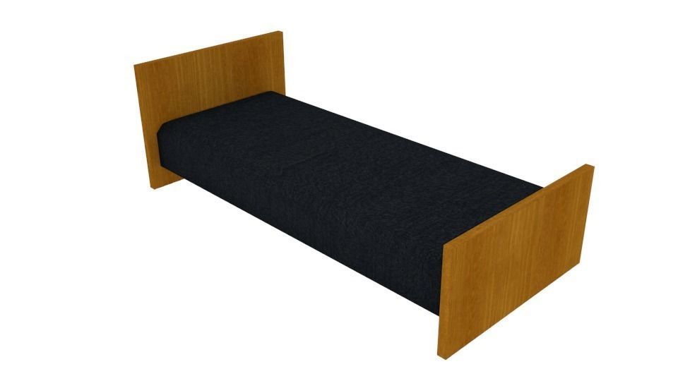 Old furniture set -2 Free low-poly 3D model_5