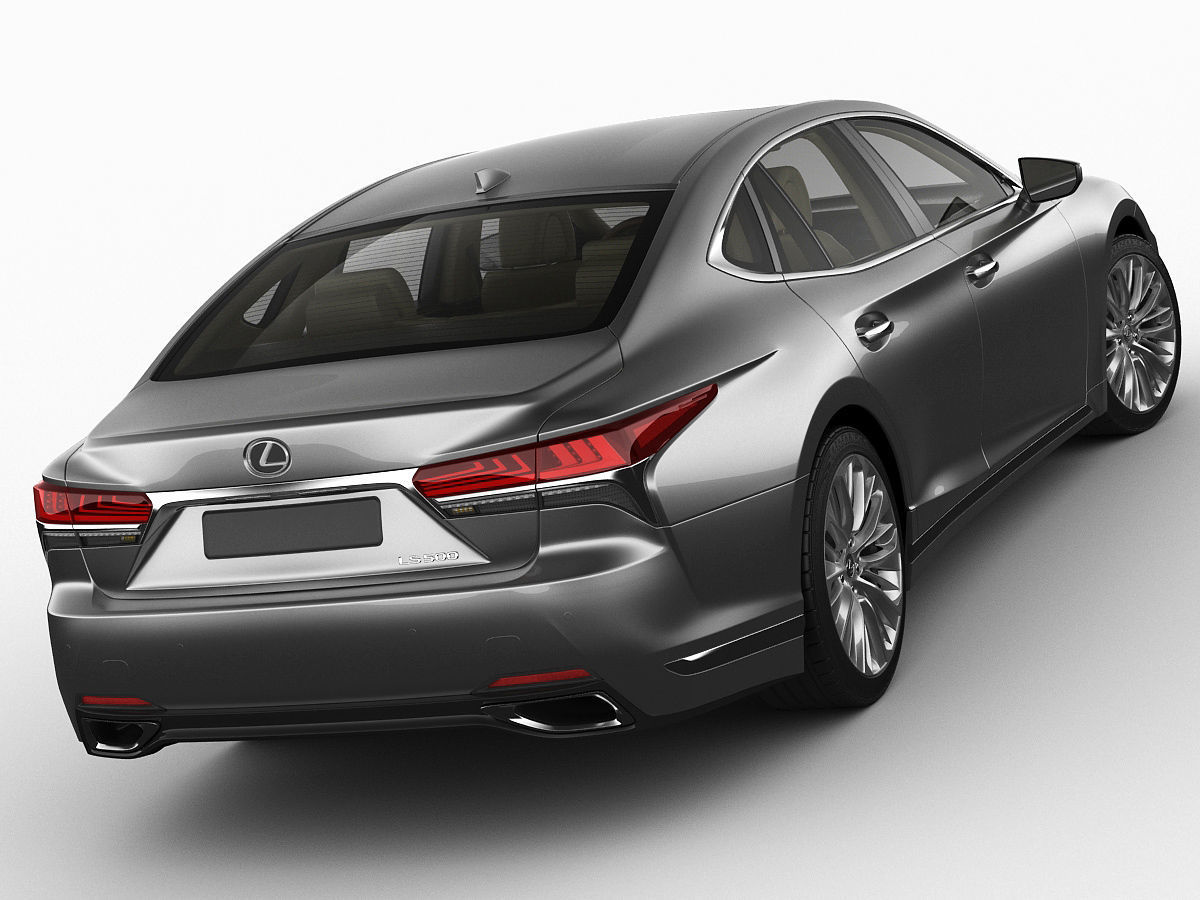 Lexus LS500 2018 3D model_1