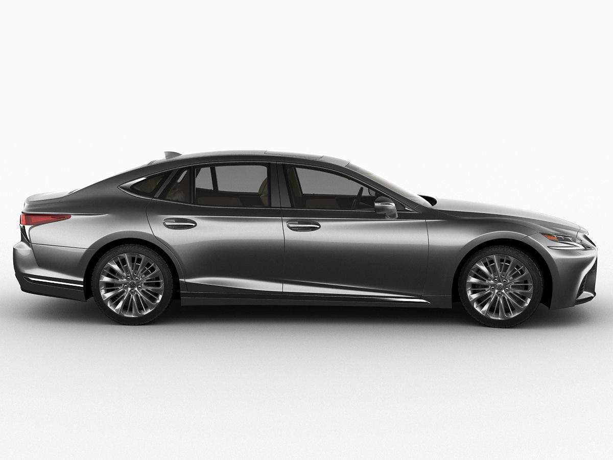 Lexus LS500 2018 3D model_2